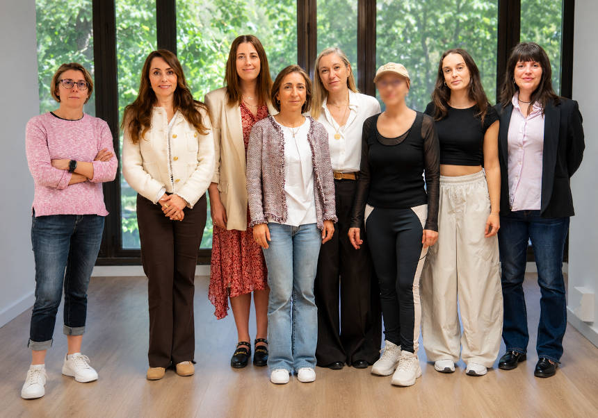 Membres de l'equip responsable del projecte.