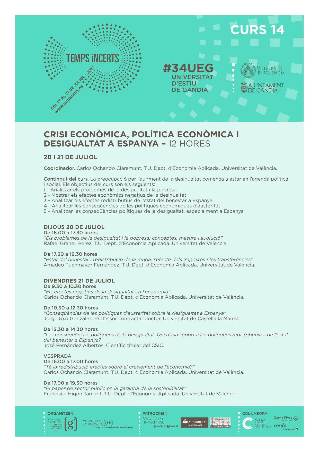 Cartell del curs