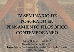 Cartel seminario
