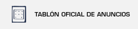 Tablón oficial de anuncios
