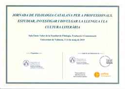 Imatge del cartell de la Jornada