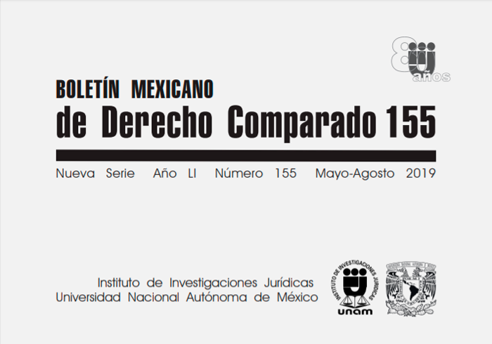 Boletín Mexicano de Derecho Comparado - 155