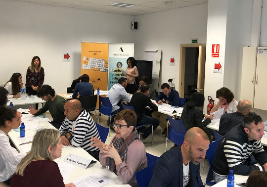 Speed Networking realitzat amb el suport de Fundación Adecco.