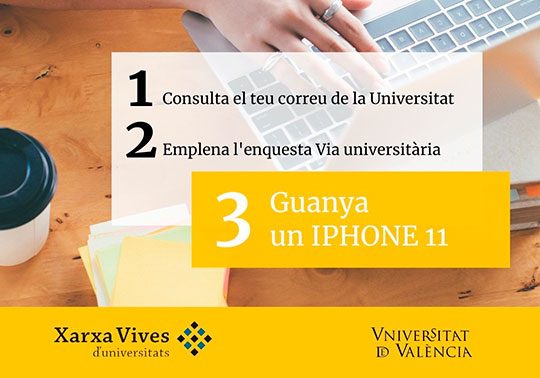 Instrucciones para participar en la encuesta #ViaUni