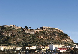 Vista del castell de Sagunt
