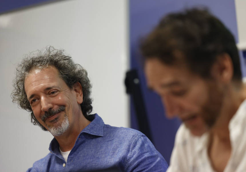 Eugenio Chávez (izquierda) y Raúl Abeledo. FOTOS: Eva Máñez.