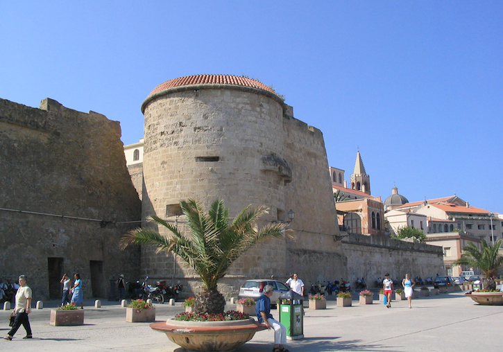 Torre de la muralla de l'Alguer