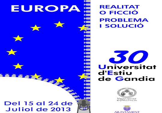 Cartell 30 Universitat d'Estiu de Gandia