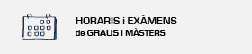 S'obrirà una nova finestra. Horaris i dates d'examen de Graus i Màsteres