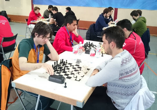 Foto de archivo del torneo nacional de ajedrez.