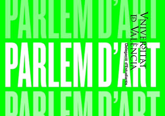 Cartell Parlem d'art 2019.