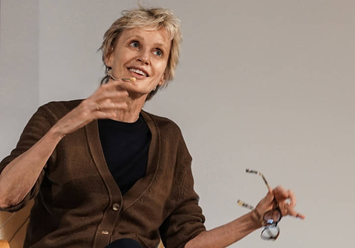 Siri Hustvedt. Foto de Wikimedia Commons. Autor: Hreinn Gudlaugsson.