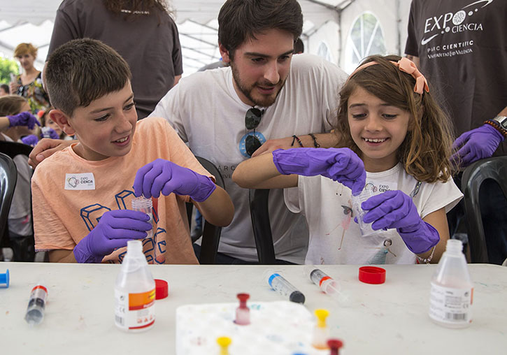 Una imagen de Expociencia