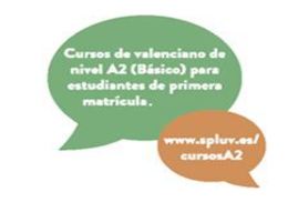 Cursos d'anglès i valencià per a estudiants de grau i postgrau de la Universitat de València curs 2018-2019