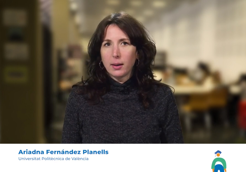 Ariadna Fernández Planells, professora de Comunicació Audiovisual de la UPV.
