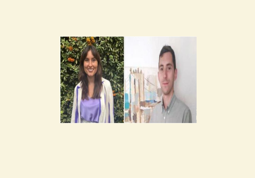 Cristina Expósito Álvarez y Baltasar González-Anta.