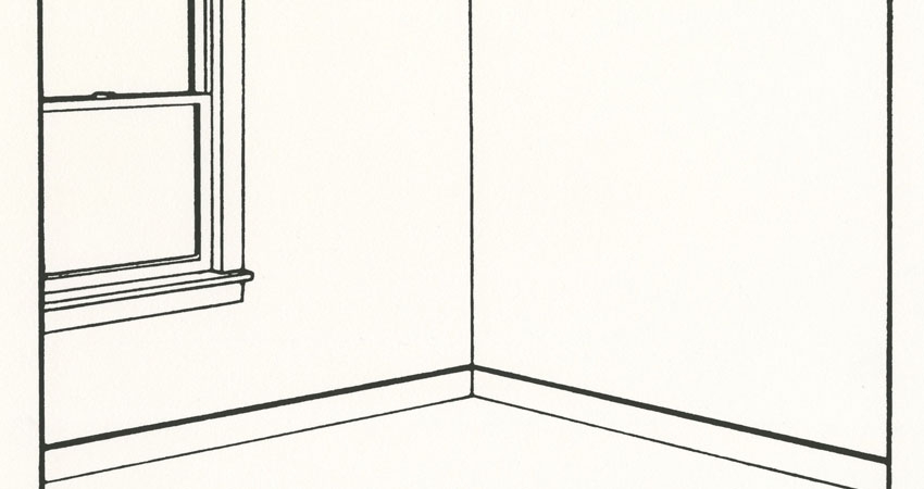 Detail of a vignette, corner of a room