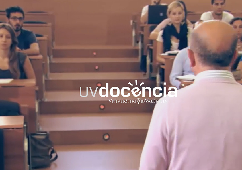 Imagen de la web UVdocència