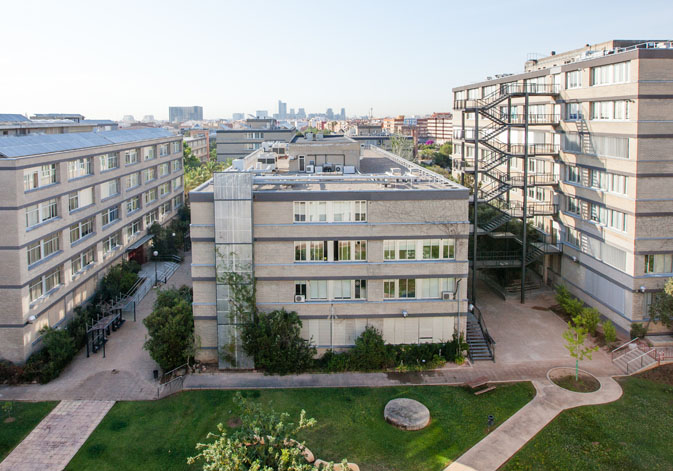 Burjassot-Paterna campus from the University of Valencia.