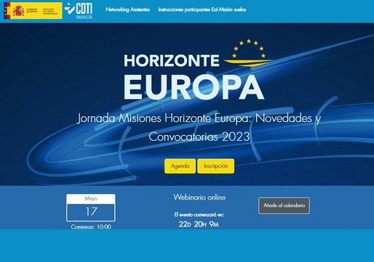Jornada en línia sobre les Missions d’Horitzó Europa