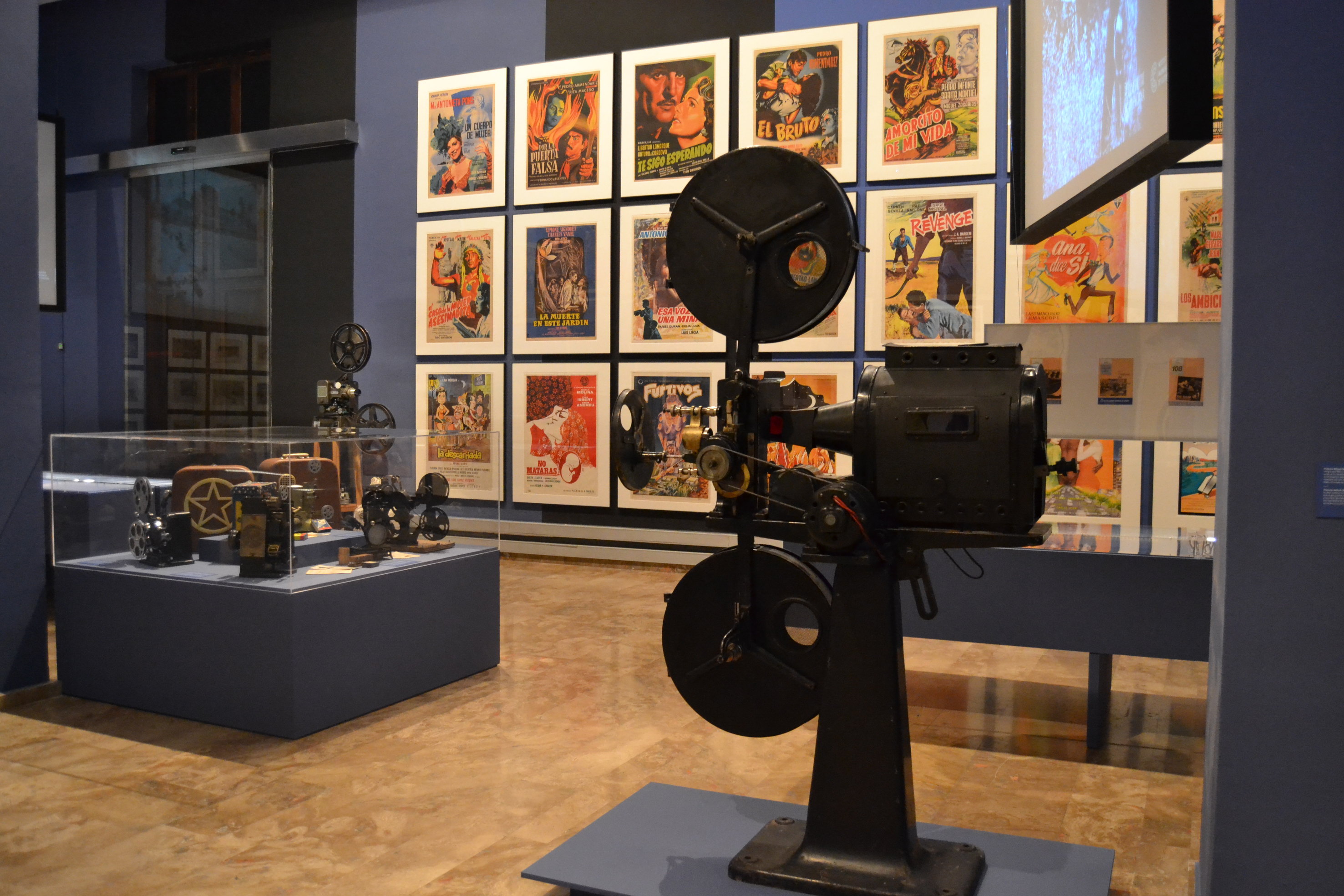 “Material de sueños. 30 años de Filmoteca”, General Study room of La Nau. Picture: Marisol Sánchez.