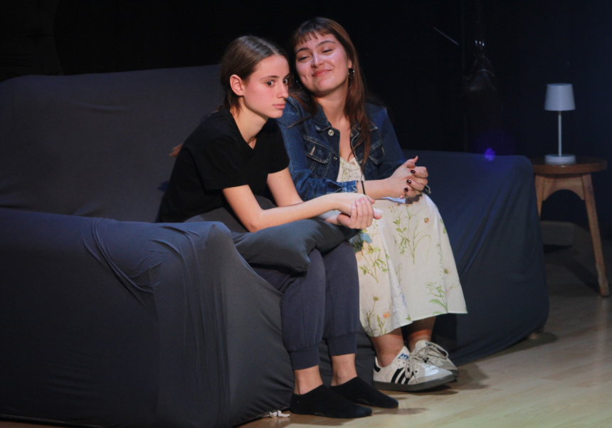 Col·lectiu Improvisional durante una de las representaciones