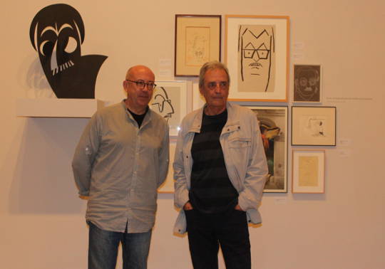 Anacleto Ferrer (esquerra) i Artur Heras.