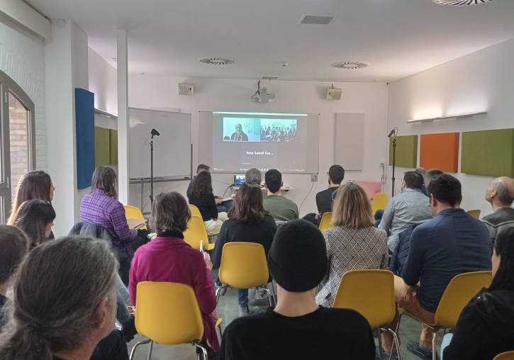 Desenes d'empreses, presents en el taller que va impartir el catedràtic Manuel Lecuona.