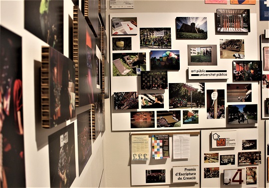 Exposició ‘Trenta anys al servei dels estudiants (1987-2017)’.