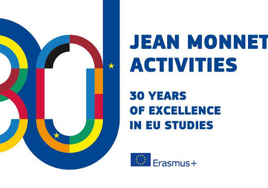 Imagen gráfica del 30º aniversario de la Acción Jean Monnet.
