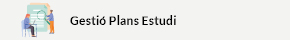 Accés al tiquet de gestió de plans d'estudi