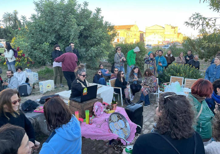 Una actividad de Cabanyal Horta (Fotografías cedidas por los centros).