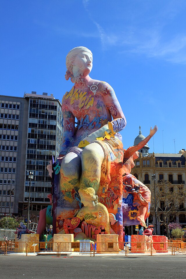falla del ayuntamiento 2019