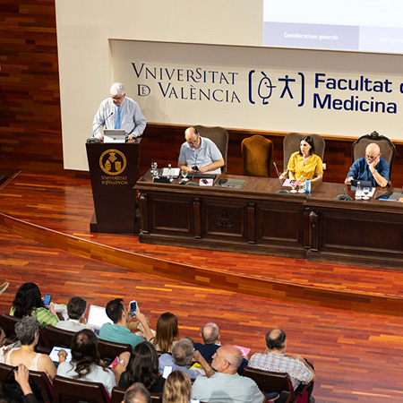 Justo Herrera en el Claustro