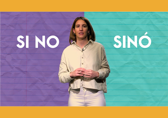Ben dit! 56 Si no - sinó