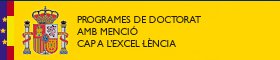 S'obrirà una nova finestra. Programa de Doctorat amb menció cap a l'exce.lència.