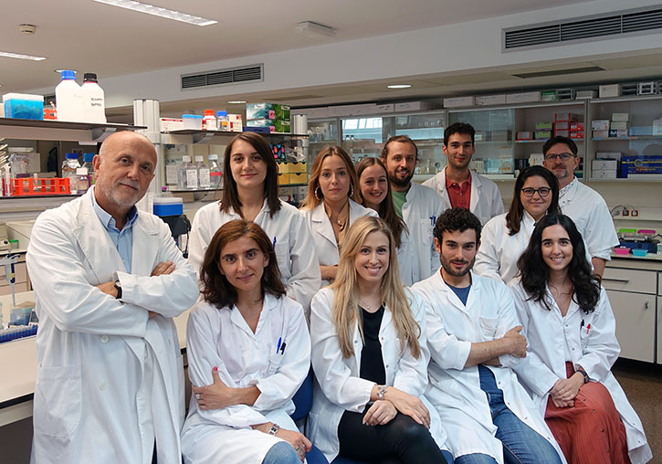 Investigadors de la Unitat Mixta d’Investigació en Biomedicina