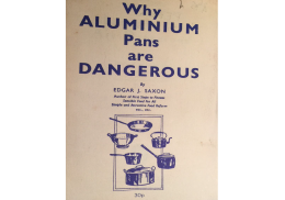 Seminar: 'Genesis of a forbidden debate: Aluminium and health, 1855-1939'