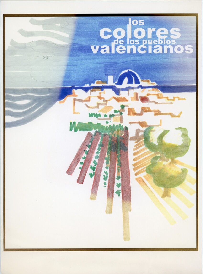 Dibujos para el libro "El color de la arquitectura tradicional valenciana"