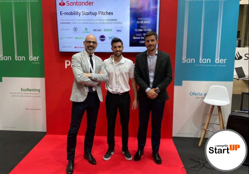 Atria Move, ganadora de la sesión de pitches tratando la movilidad sostenible durante el eMobility Expo World Congress
