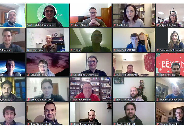 An image of the meeting