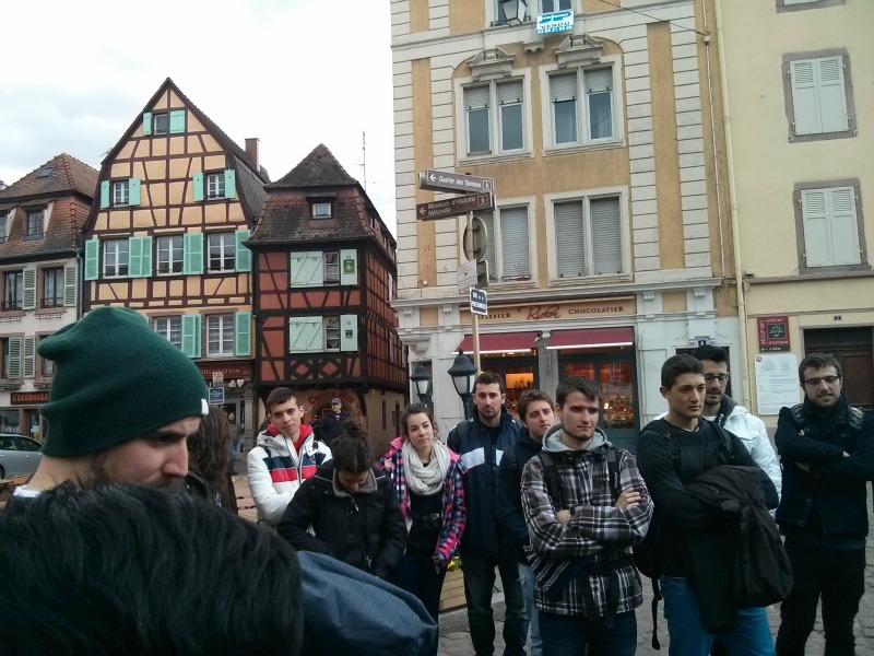 Recorrido urbano por la ciudad de Colmar (Alsacia, Francia)