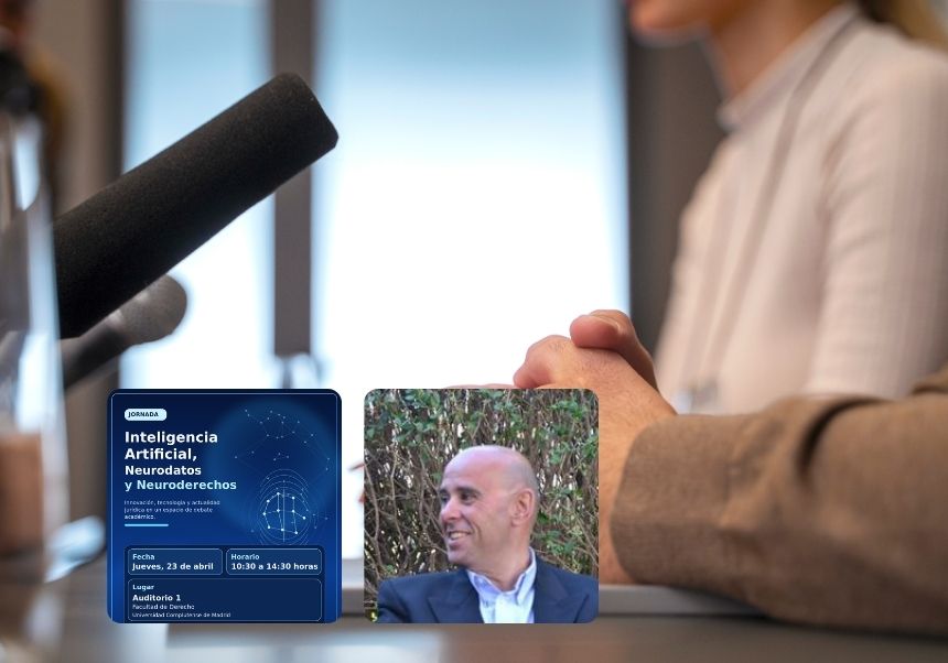 El catedràtic Göran Rollnert Liern, membre del grup GIN UV, participarà online en una jornada sobre IA, neurodades i neurodrets