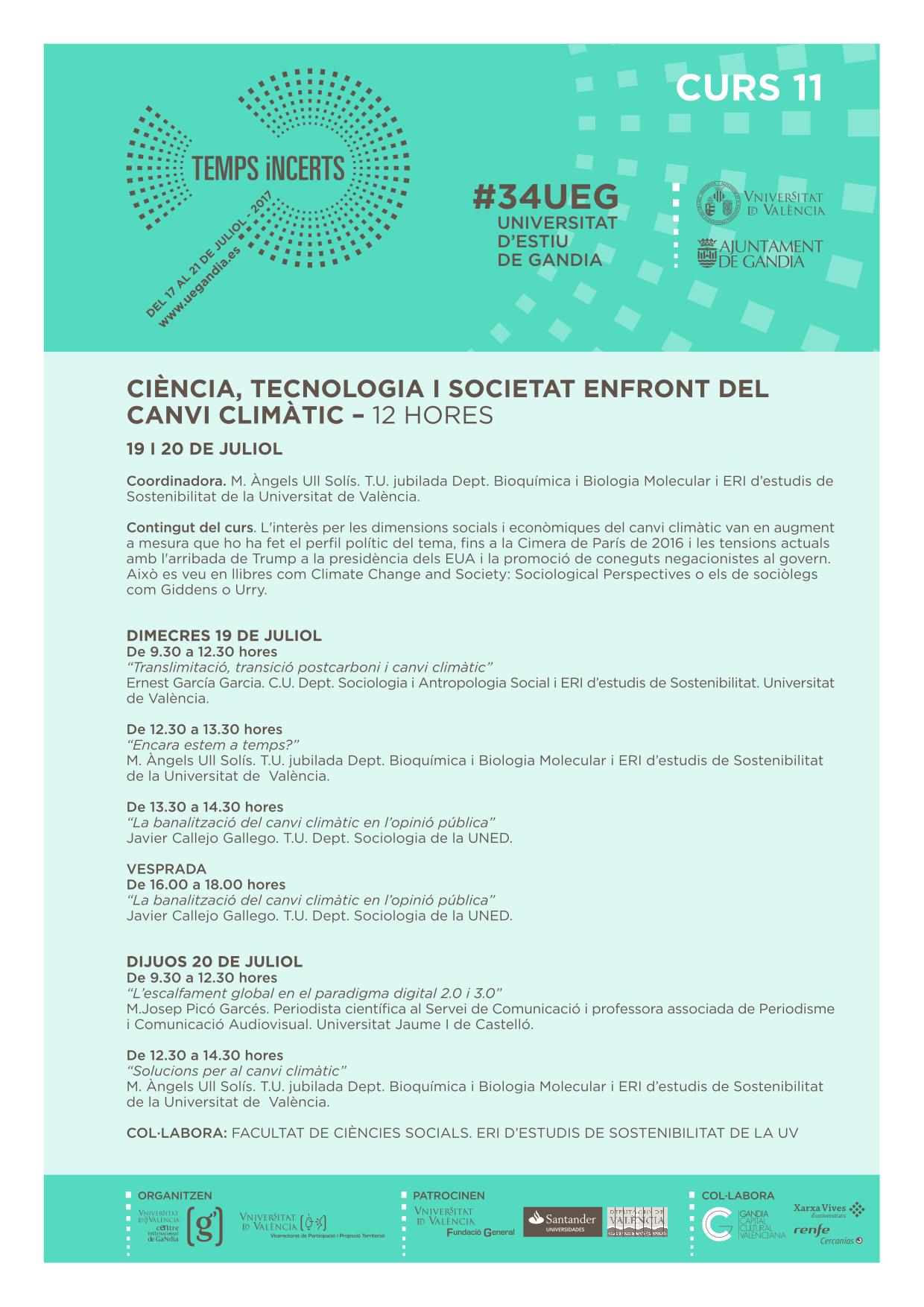 Cartel del curso
