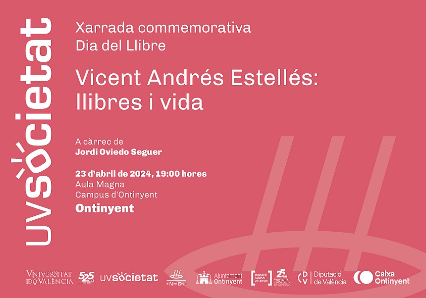 Cartel xarrada Vicent Andrés Estellés