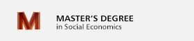 This opens a new window Link to the Master's Degree in Social Economics