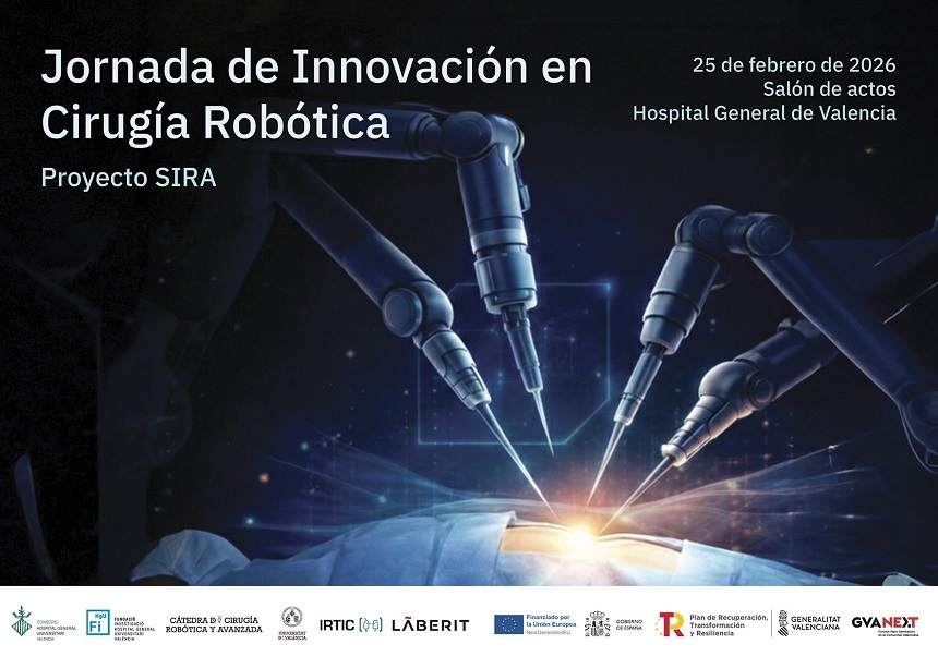 Jornada de Innovación en Cirugía Robótica con el proyecto SIRA el 25 de febrero