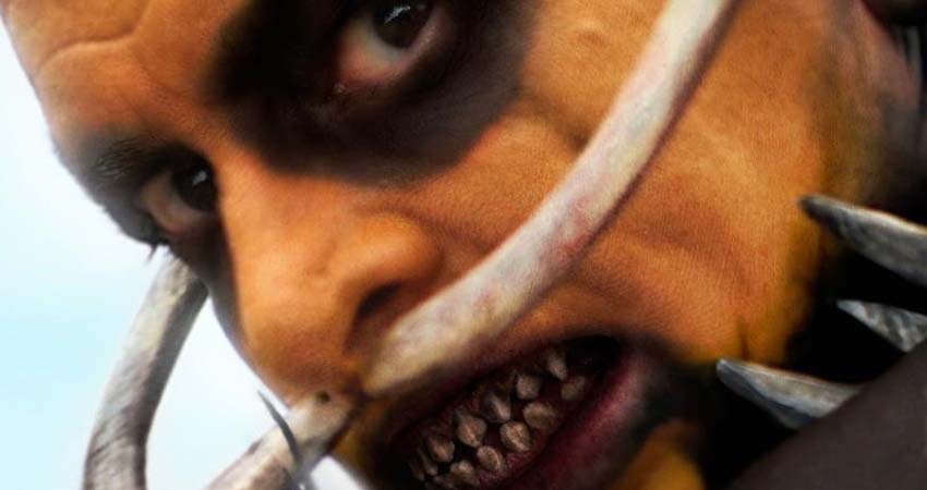 Detalle del cartel, un caníbal