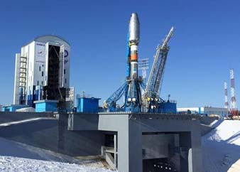 Russian cosmodrome.