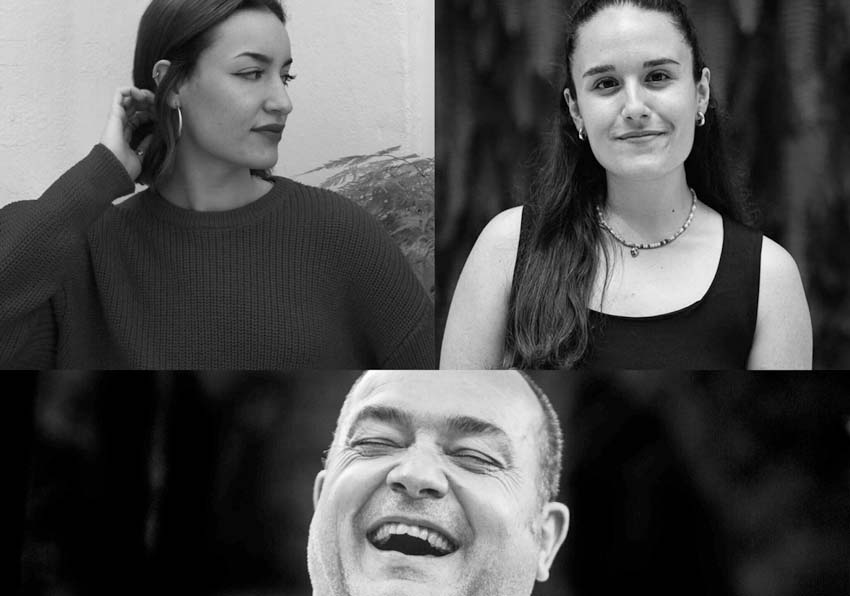 Foto de tres persones